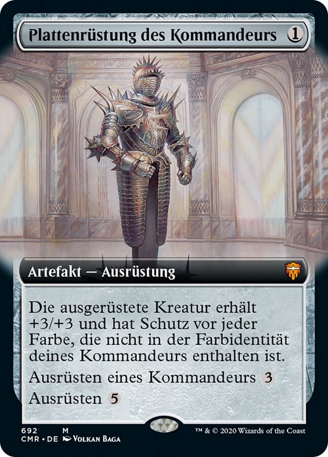 Plattenrüstung des Kommandeurs
