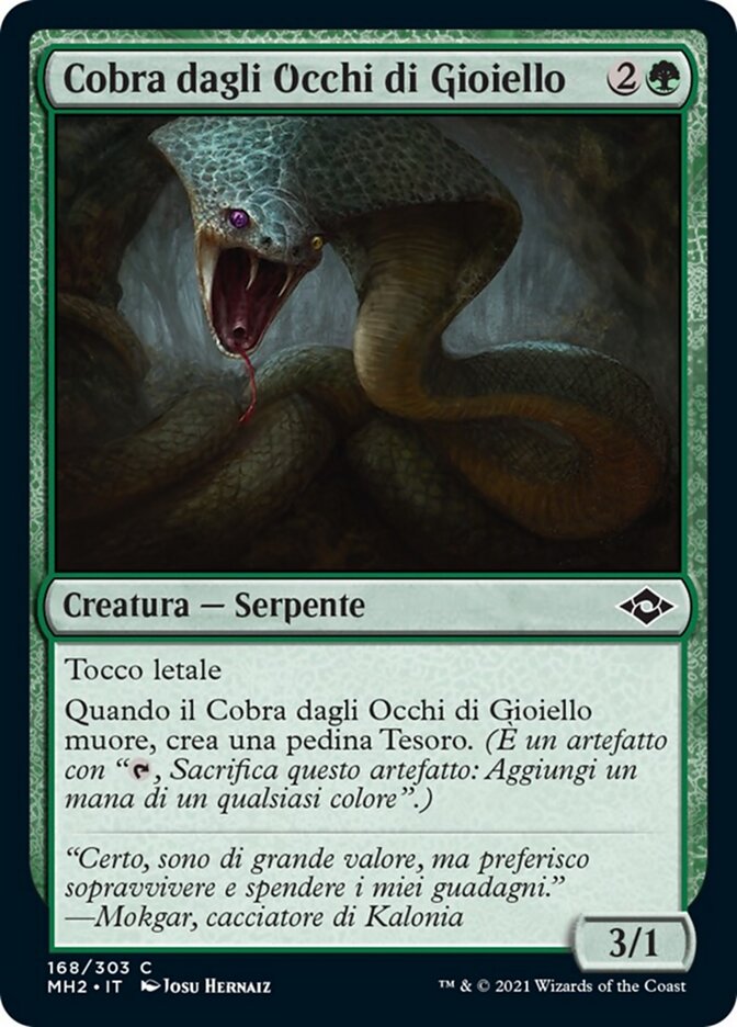 Cobra dagli Occhi di Gioiello