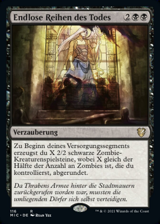 Endlose Reihen des Todes