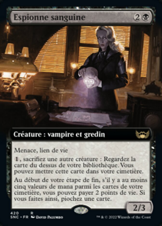 Espionne sanguine