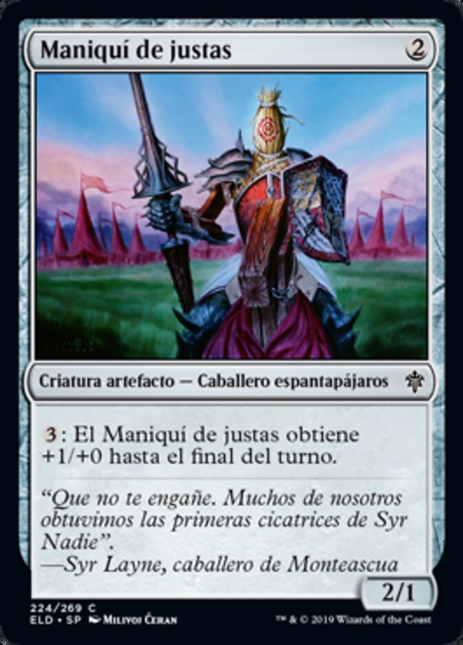 Maniquí de justas
