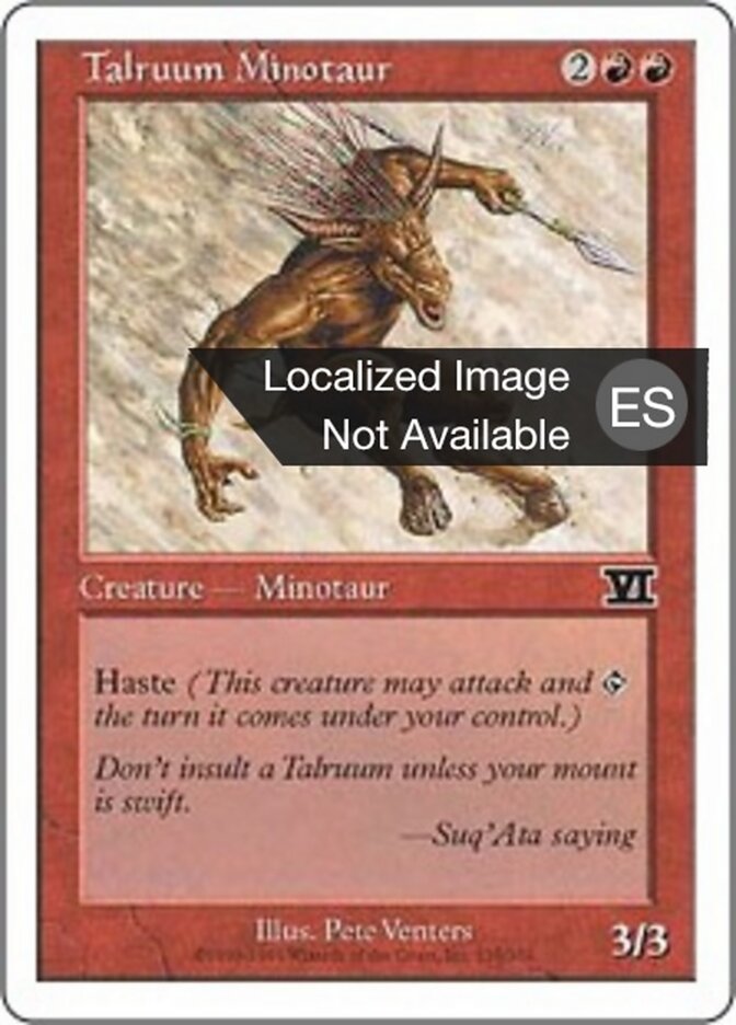 Minotauro de Talruum