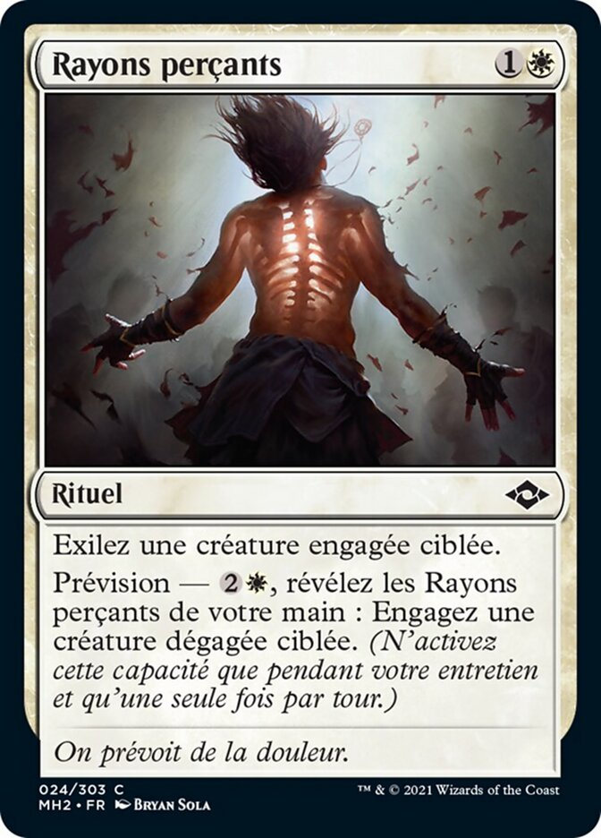 Rayons perçants