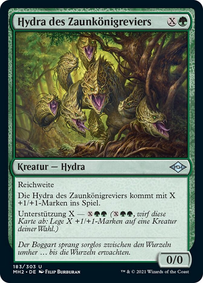 Hydra des Zaunkönigreviers