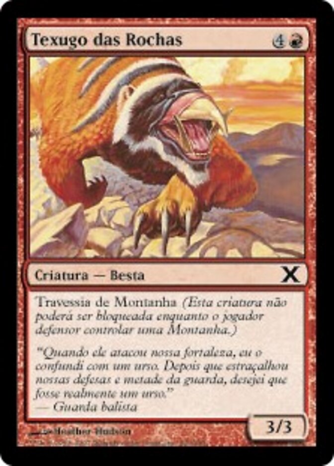 Texugo das Rochas