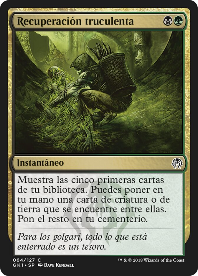 Recuperación truculenta