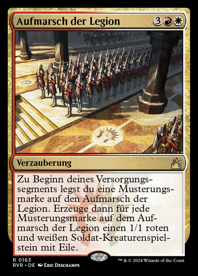 Aufmarsch der Legion