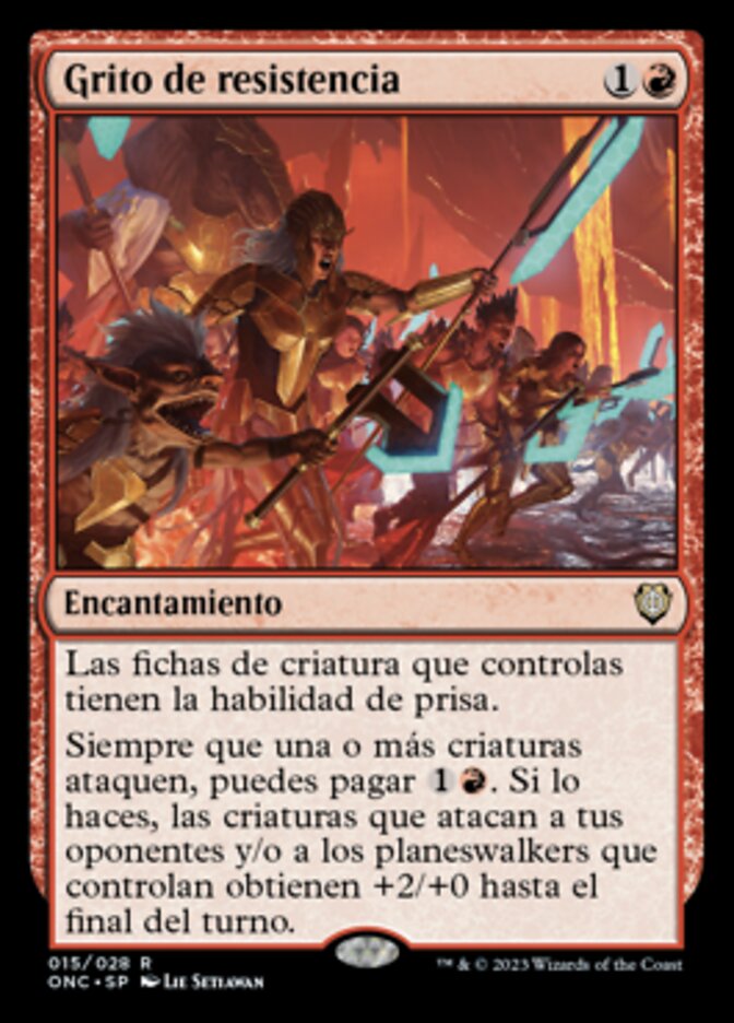 Grito de resistencia