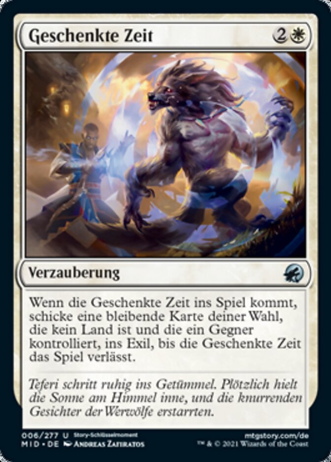 Geschenkte Zeit