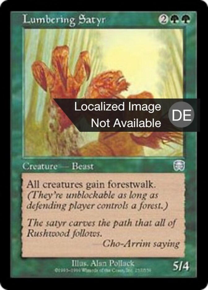 Stampfender Satyr