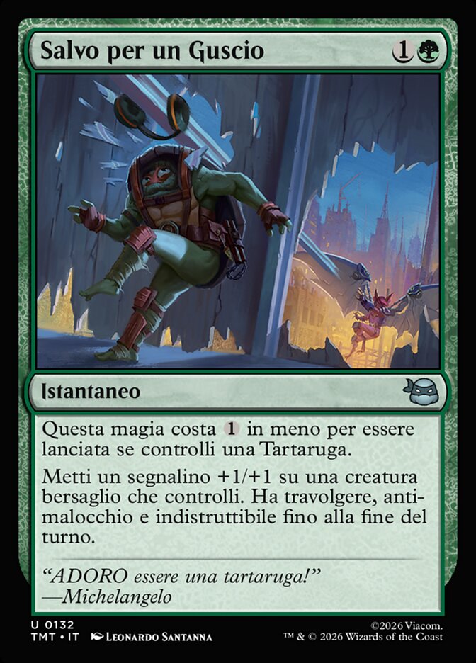Salvo per un Guscio