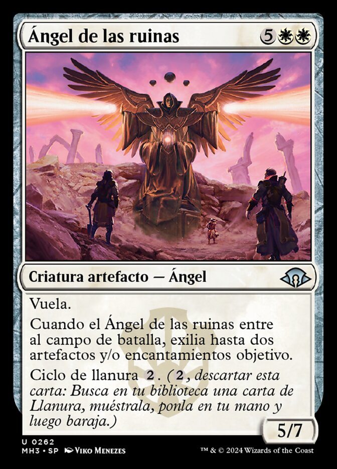 Ángel de las ruinas