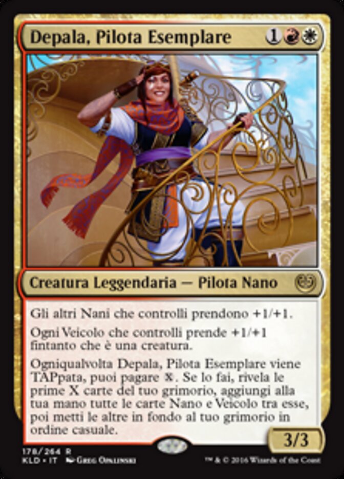 Depala, Pilota Esemplare