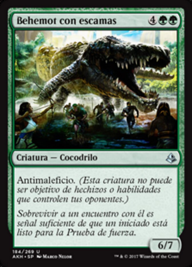 Behemot con escamas
