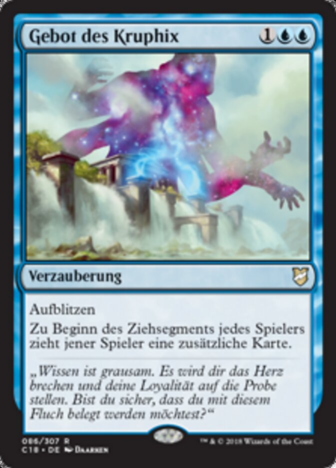 Gebot des Kruphix