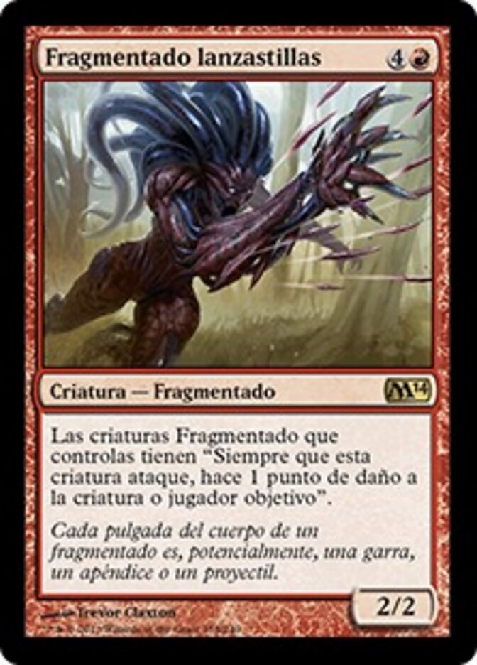 Fragmentado lanzastillas