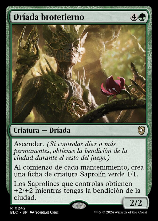 Dríada brotetierno