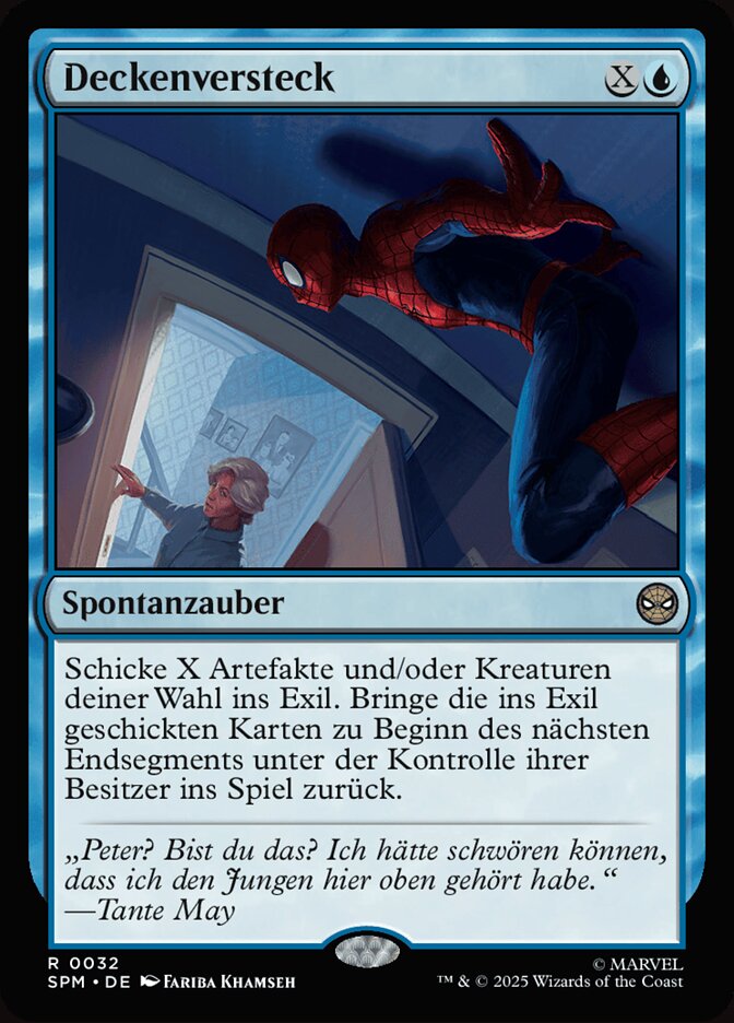 Deckenversteck