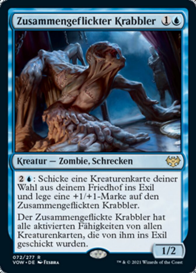 Zusammengeflickter Krabbler