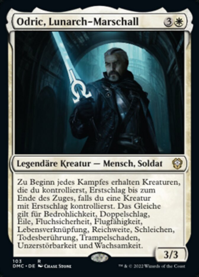 Odric, Lunarch-Marschall