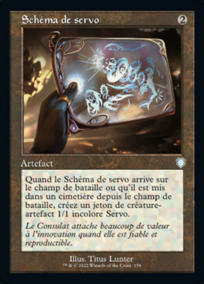 Schéma de servo