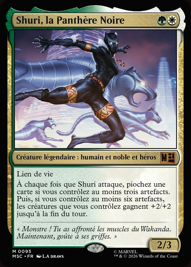 Shuri, la Panthère Noire