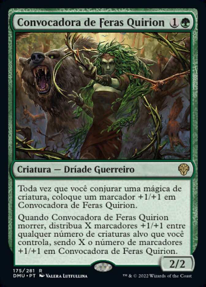 Convocadora de Feras Quirion