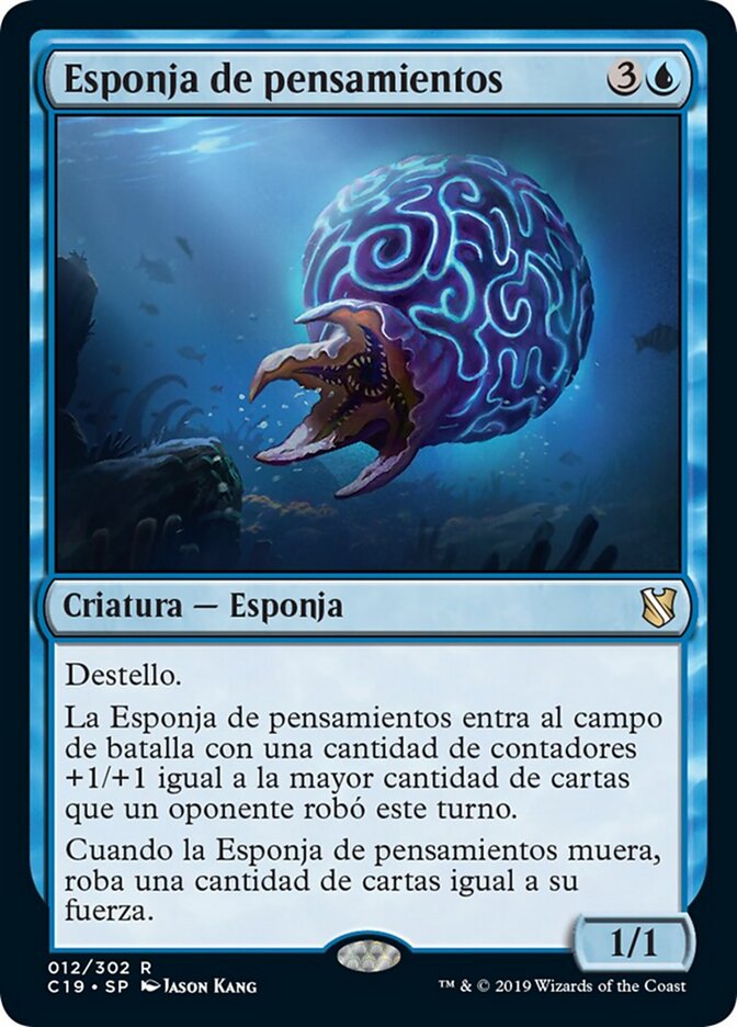 Esponja de pensamientos