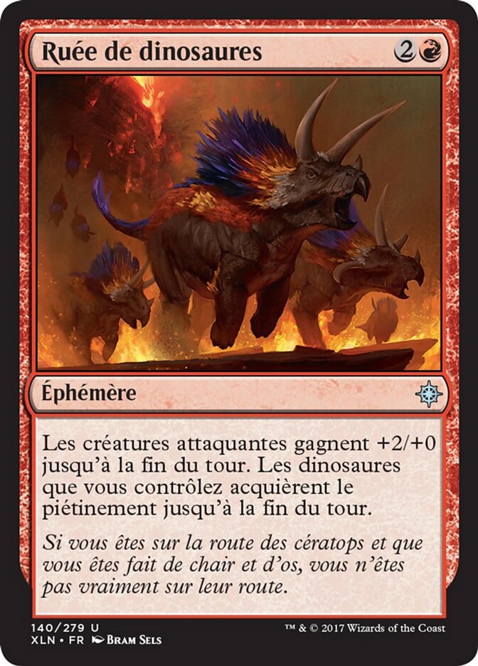 Ruée de dinosaures