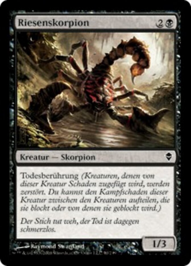 Riesenskorpion