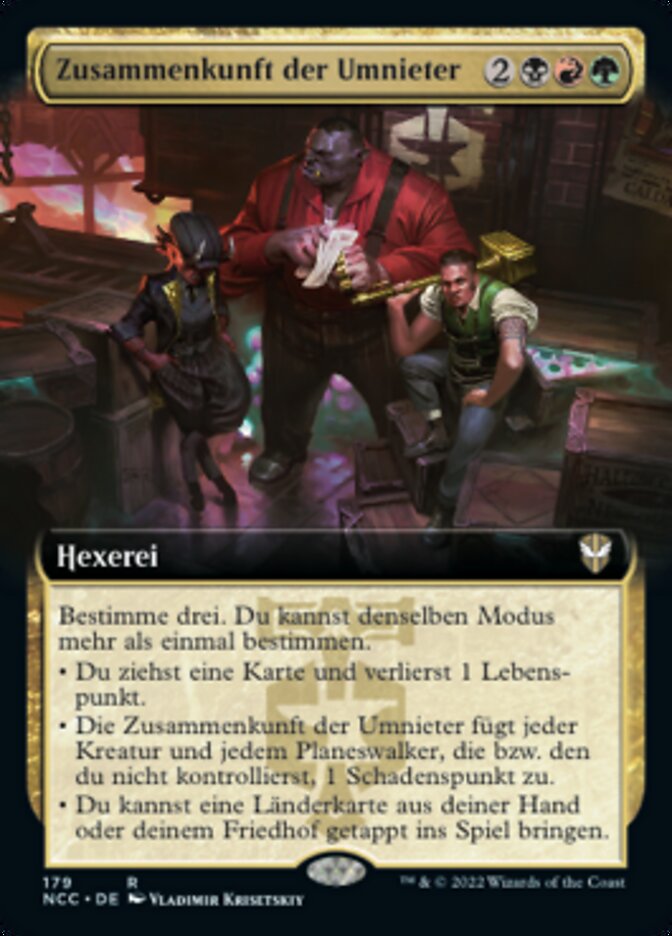 Zusammenkunft der Umnieter