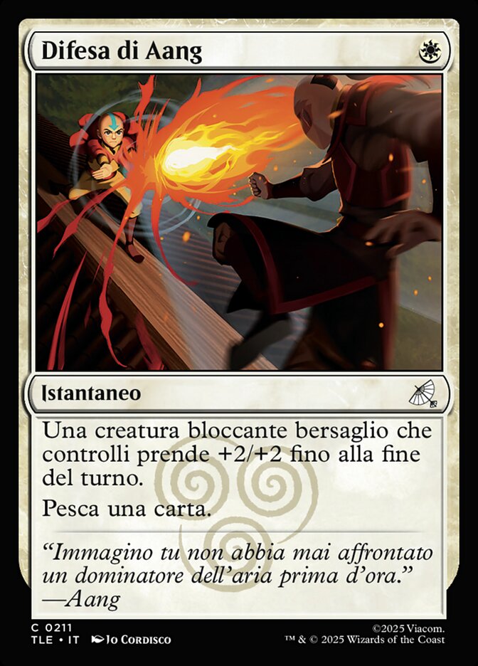 Difesa di Aang
