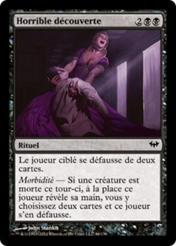 Horrible découverte