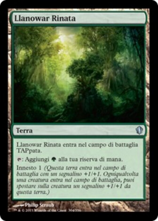 Llanowar Rinata
