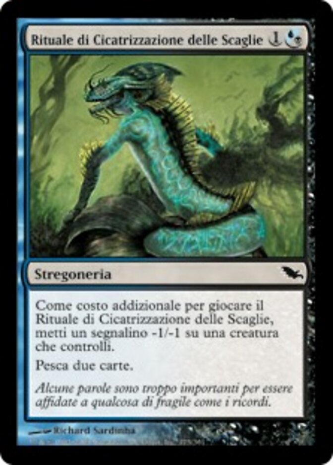 Rituale di Cicatrizzazione delle Scaglie