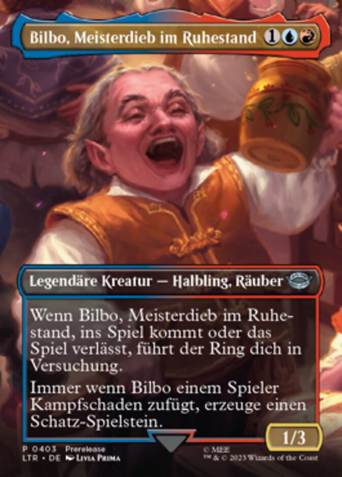 Bilbo, Meisterdieb im Ruhestand