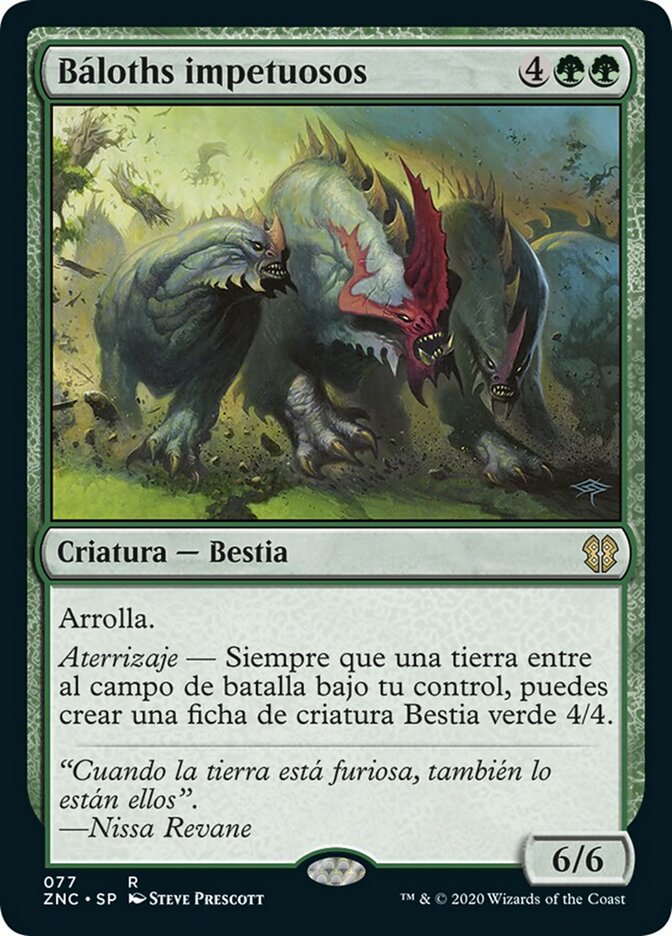 Báloths impetuosos