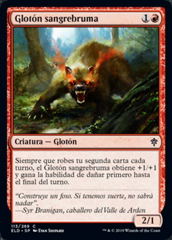 Glotón sangrebruma