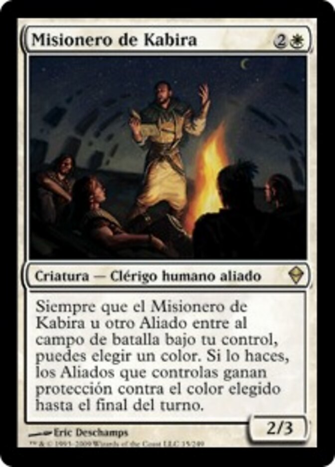 Misionero de Kabira