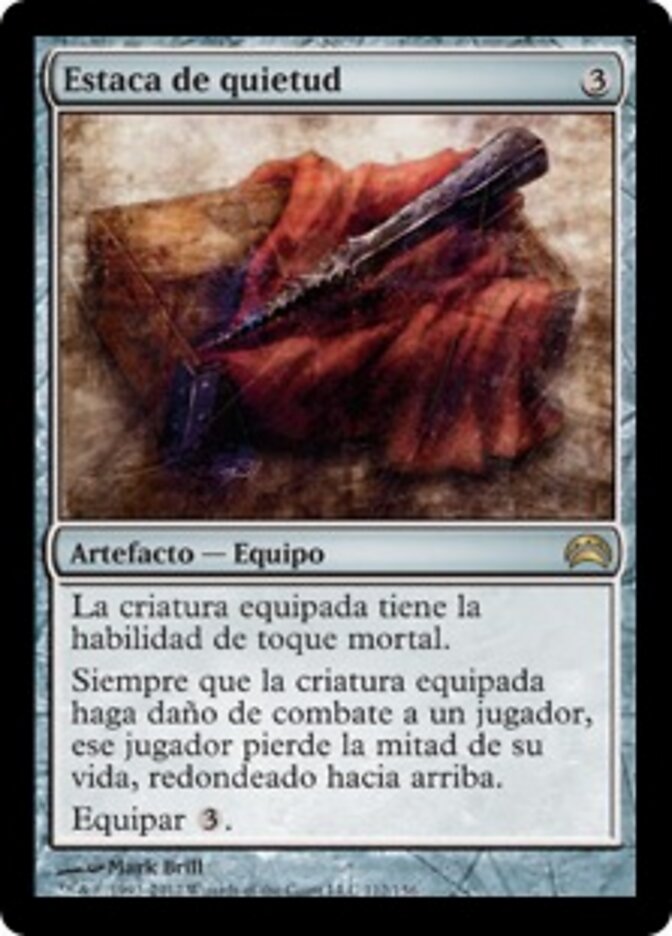 Estaca de quietud
