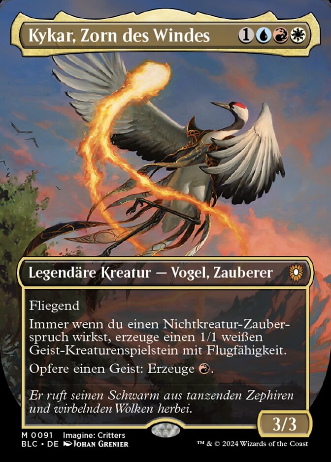 Kykar, Zorn des Windes