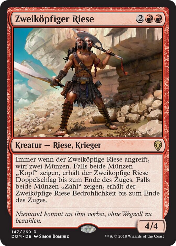 Zweiköpfiger Riese