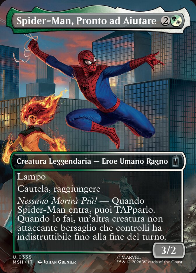 Spider-Man, Pronto ad Aiutare