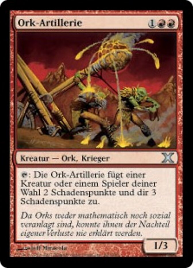Ork-Artillerie