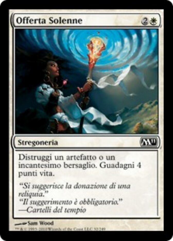 Offerta Solenne