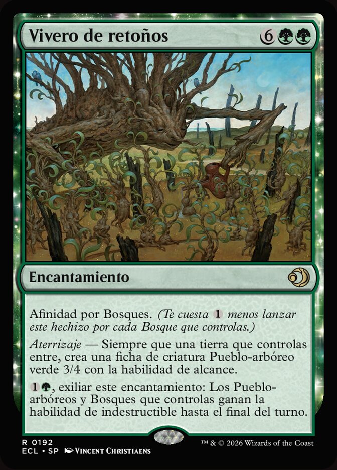 Vivero de retoños
