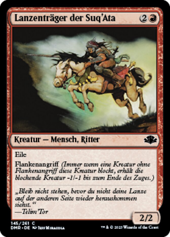 Lanzenträger der Suq'Ata