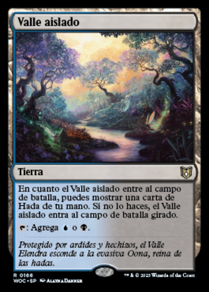 Valle aislado