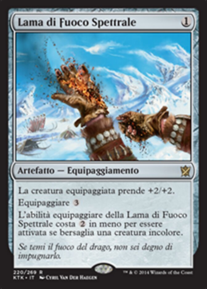 Lama di Fuoco Spettrale
