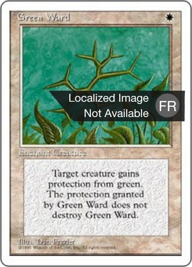 Rune de garde verte
